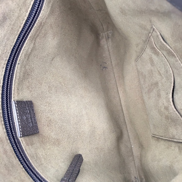 Authentic Gucci Tian crossbody unisex bag brown monogram coated bengal canvas - Picture 15 of 16